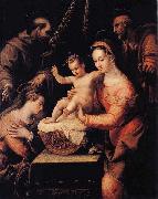 Holy Family with Saints